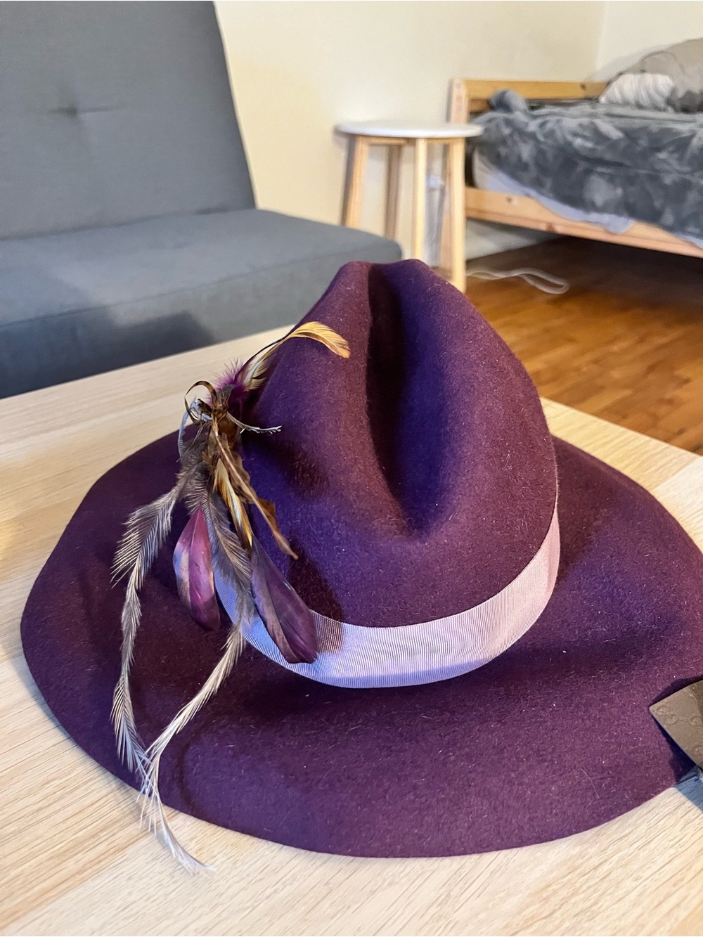 Purple Gucci Fedora - Picture 2 of 4